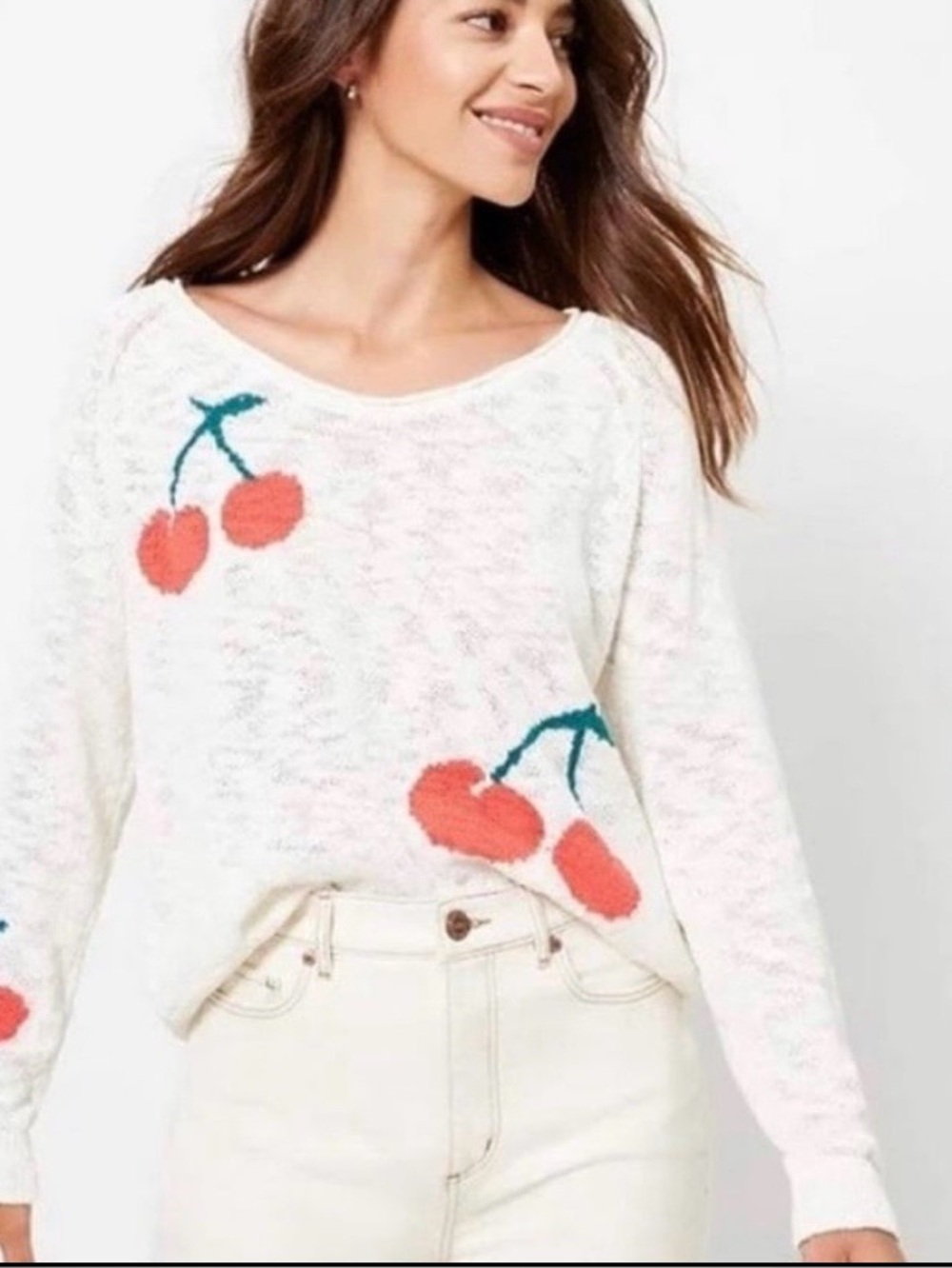 LOFT Lou & Grey Cherry Print
Sweater